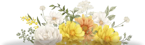 Decoración floral superior